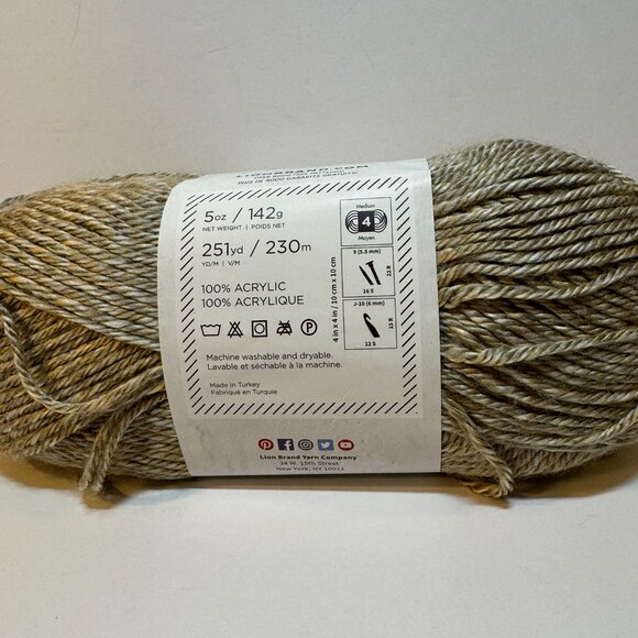 5 Skeins Lion Brand Heartland Yarn - Grand Canyon - Picture 3 of 4